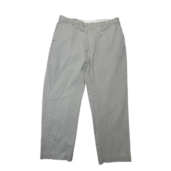 Polo Ralph Lauren Prospect Pant Mens Khaki Cotton Chino‎ Trousers Size 36x29